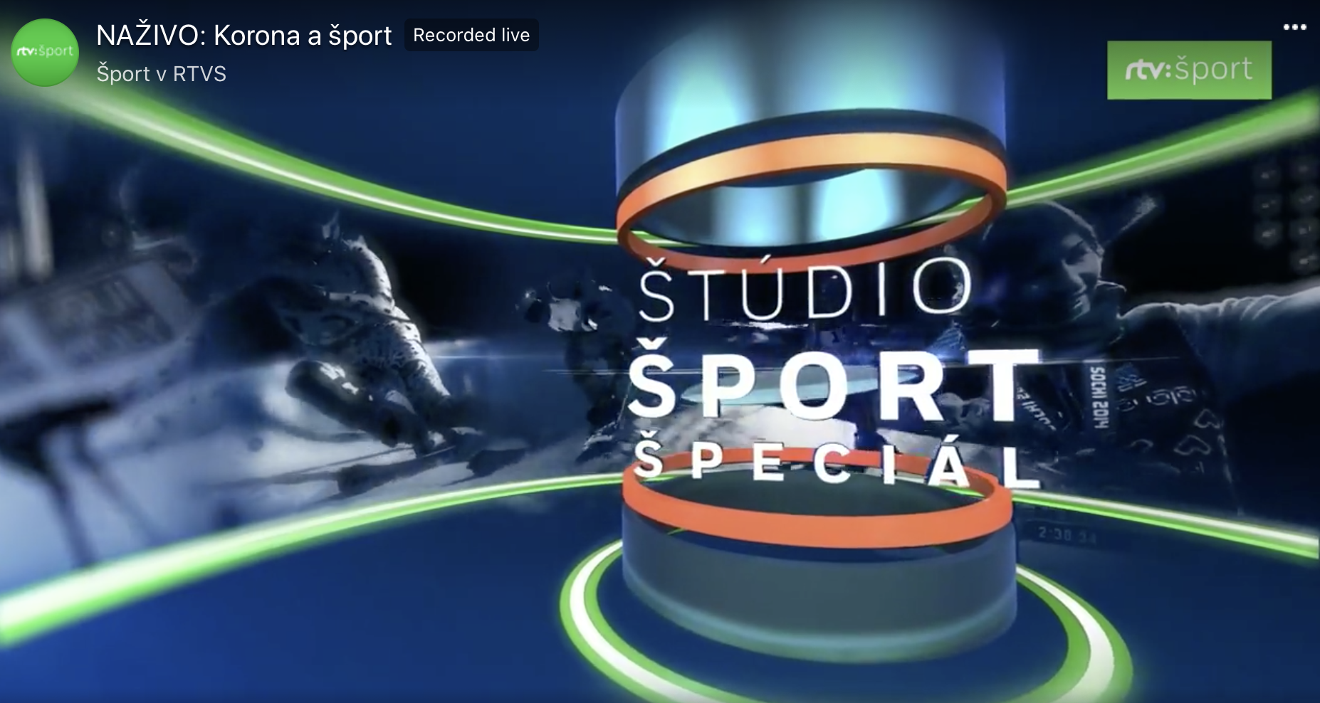 Kanoistika a korona v diskusii na Dvojke už túto stredu